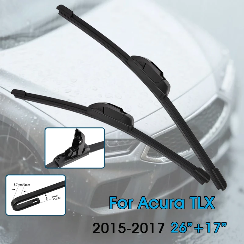 

BROSHOO автомобильные щетки стеклоочистителя для Acura TLX 26 "+ 17" 2015-2017 переднее окно, лобовое стекло, щетки дворников, автоаксессуары