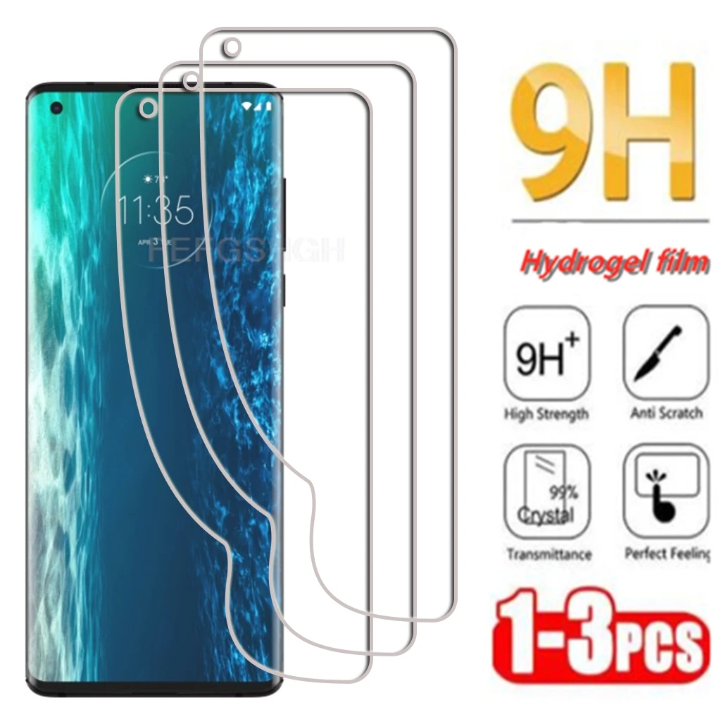

Soft Hydrogel Film For Motorola Edge Plus Edge+ XT2063-3 Screen Protector For Moto Edge Not Glass Protective Film