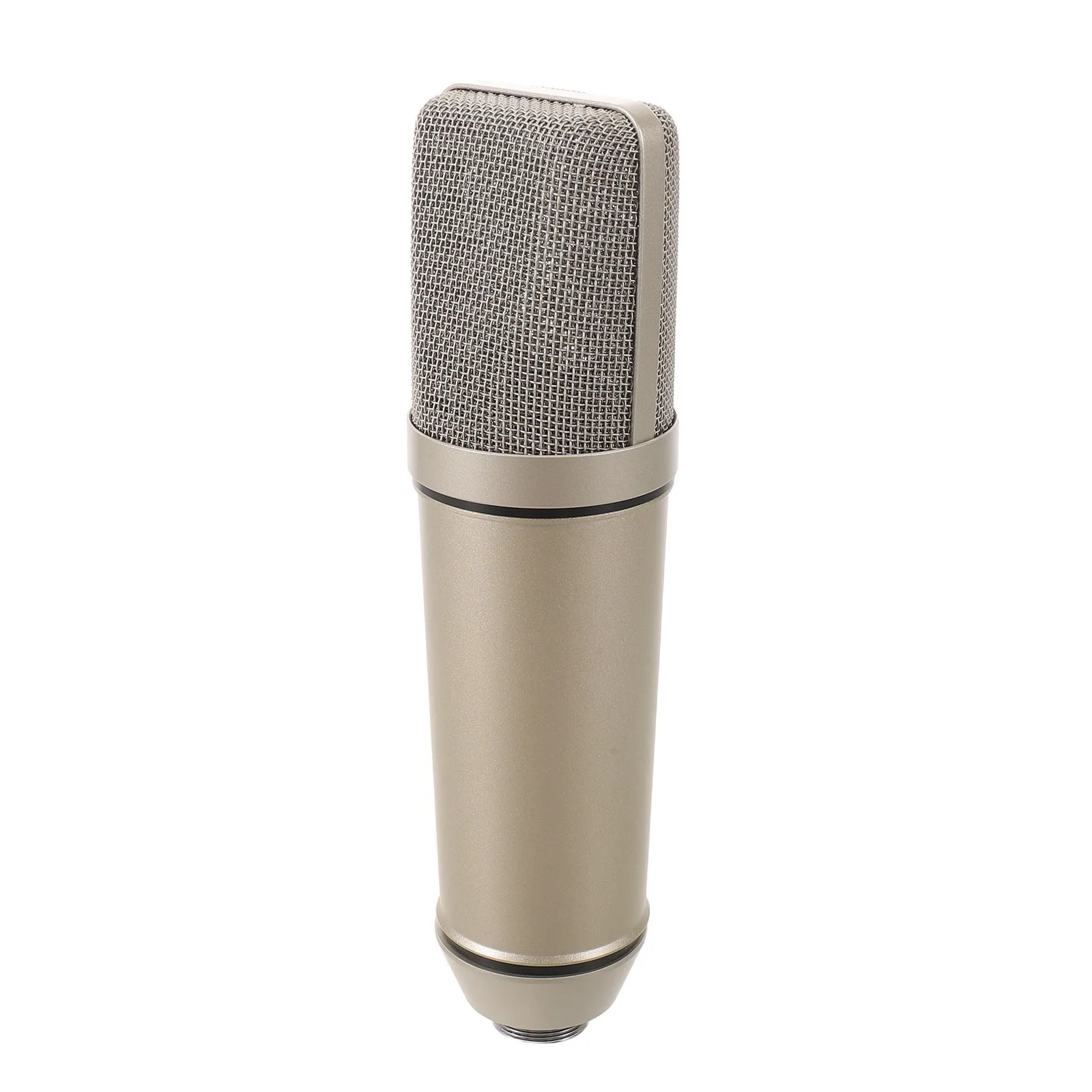 Metal Xlr Condenser Microphone Body Housing Streaming Podcast Streaming Gaming Karaoke Mic Tube Microphone Tube