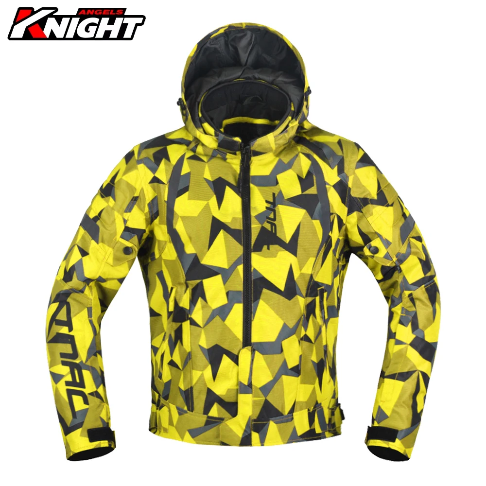 

Motorcycle Jacket Jaqueta Masculina Motoqueiro Motocross Racing Jacket Motorbike Riding Clothes Waterfroof Reflective Jacket Men