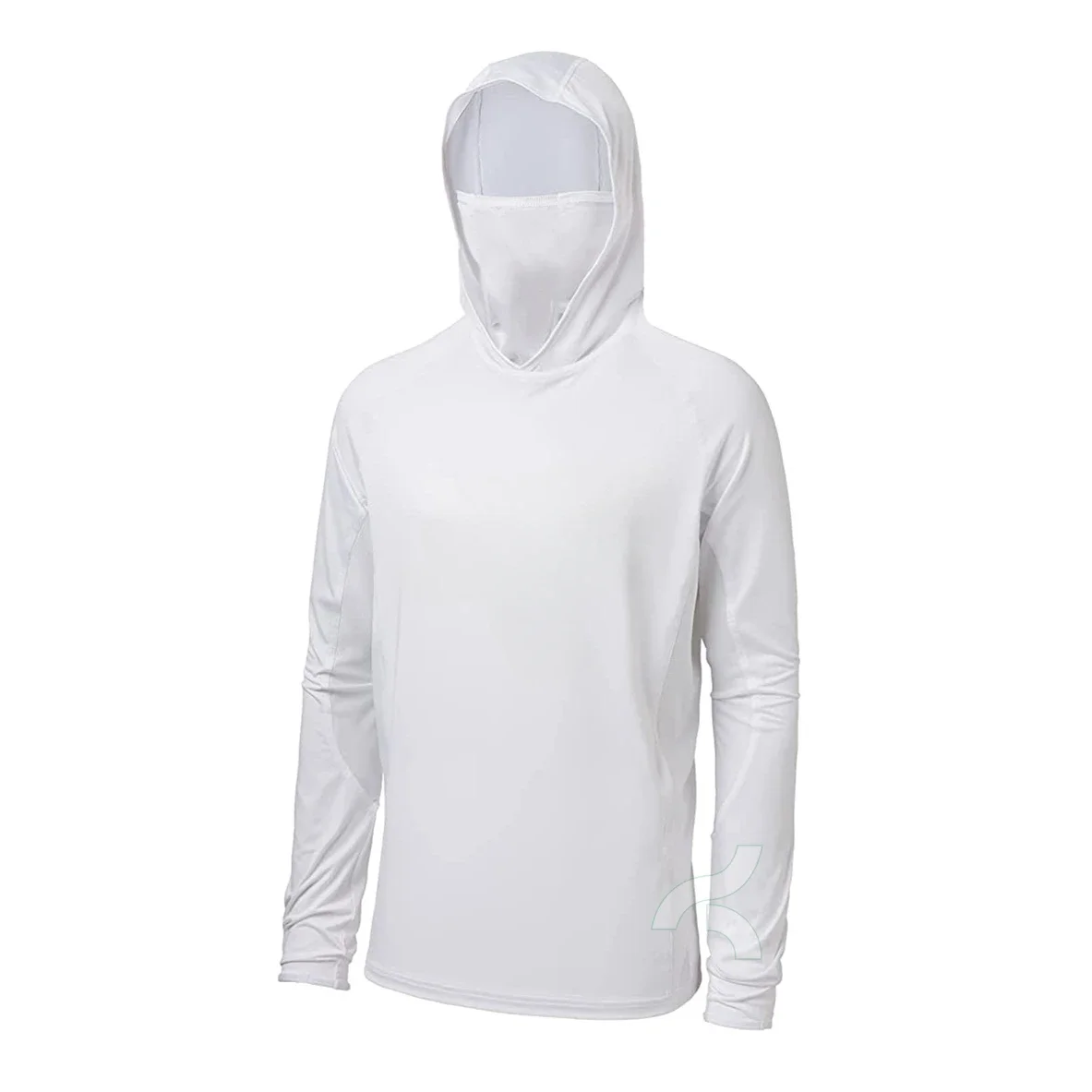 Summer Fishing Shirt UPF 50+ Hooded Fishing Clothes Men Face Cover Hoodie Sun Protection Mask Jersey Breathable Camisa De Pesca
