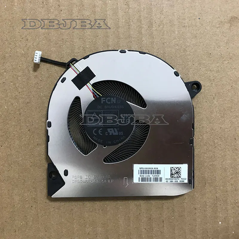 

Вентилятор охлаждения ноутбука для DFS5L22H15B85F FSF8 DC 2800193 F0 DC5V 0,8А