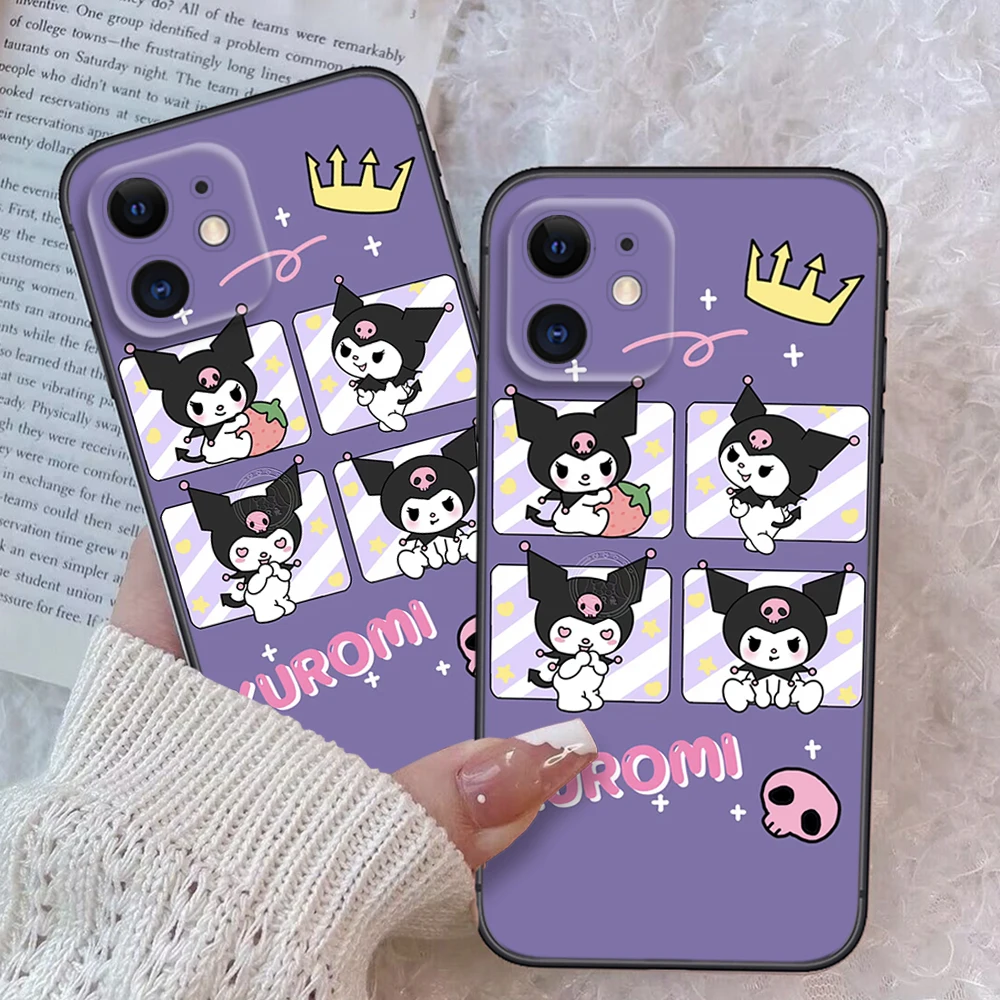 Z31 Kuromi cutefor Soft Case for Xiaomi 10T 11 11i 11T 12 12x 8 Lite 9 9T A1 A2 A3 Poco F2 F3 M2 M3 X2 X3 X4 pro M4 C40 M5