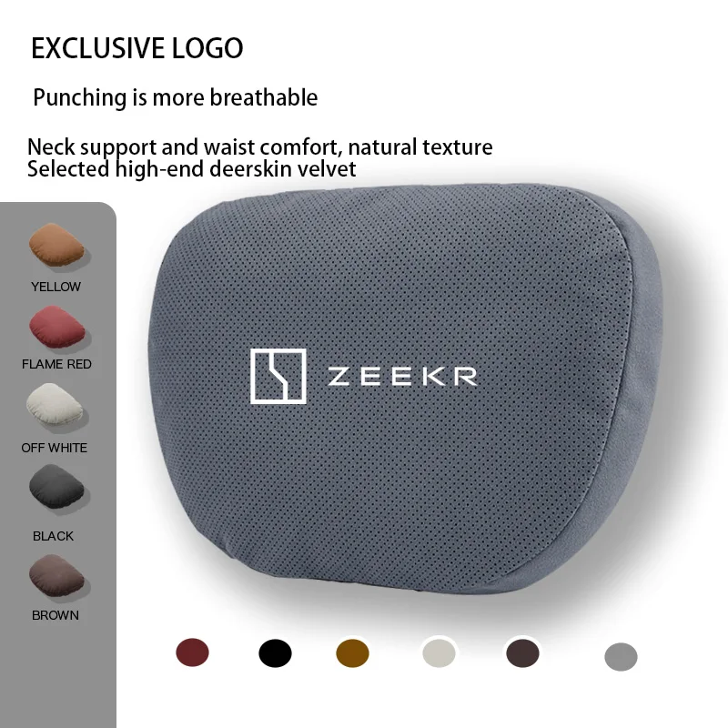 

For ZEEKR X 001 009 007 ZEEKR001 FR ZEEKR009 7X MIX 2025 Key Case Accessories Car Headrest Neck Car Neck Pillow Waist pillow