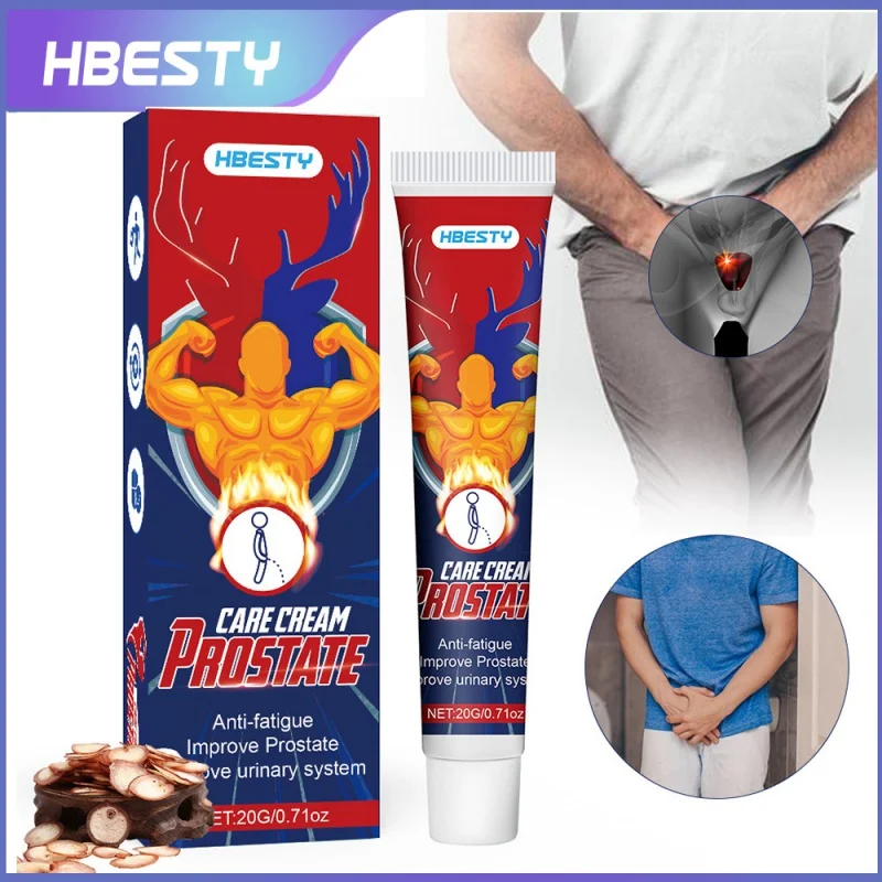 

HBESTY Prostatitis Prostate Treatment Ointment Urethritis Recovery Cream Prostatic Plaster Man Urological