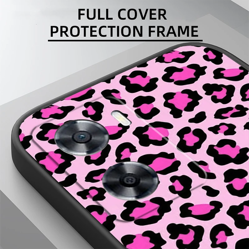 آثار أقدام جرو شفافة لـ OPPO ، طباعة ليوبارد حمار وحشي ، TPU ، 5G ، X5 ، X3 ، A54S ، A5 ، A94 ، A16 ، A53S ، A57 ، A74 ، A72 ، A96 ، A98 ، A78