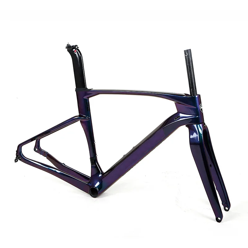 Carbon Bicycle Frame Fork Twitter V2 Gravel Thru Axle 12x142mm UltraLight Disc Brake Cyclocross 700C  40mm Frameset EU Stock DPD