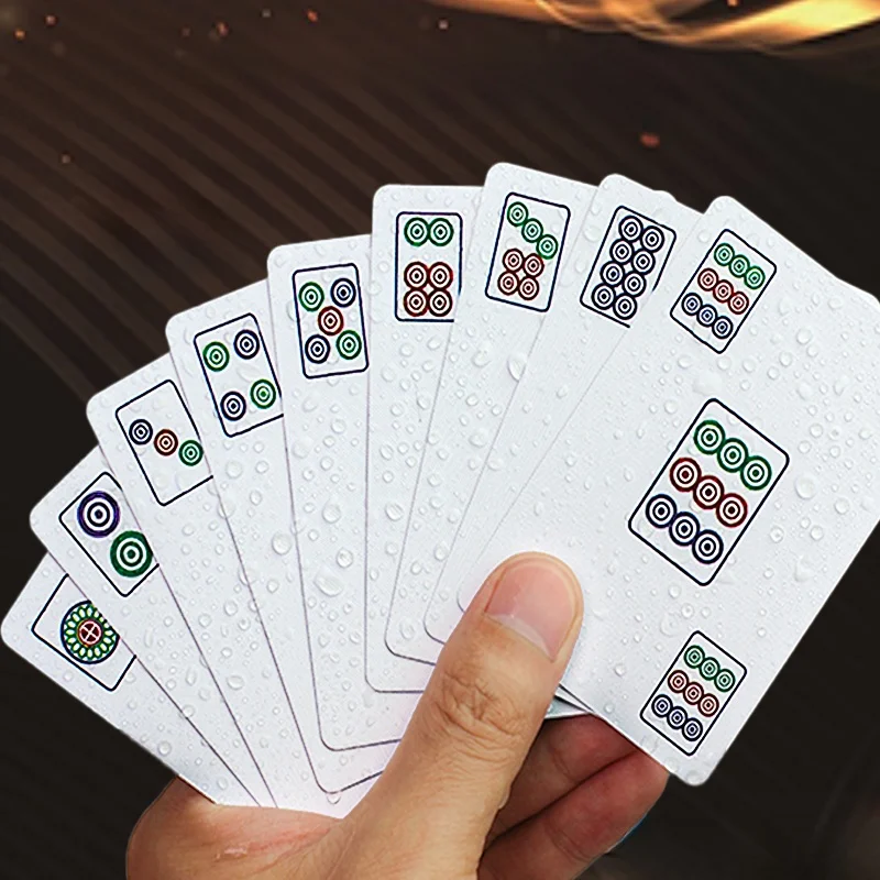 thiened-plastic-travel-portable-mahjong-poker-cards-home-use-waterproof-ature-durabili-outdoor-hand-rubbing-tabletop