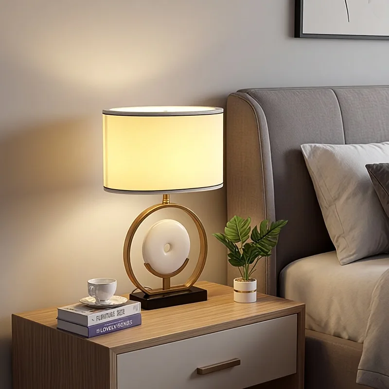 Contemporary Designers Floor Lamp Textile Crafts Lampshade LED Desk Lamp Living Room Bedroom Bedside