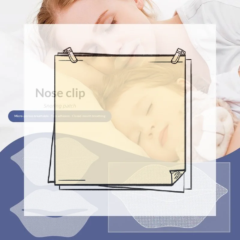 10Pcs Stop Snore Mouth Correction Sticker Tapes Anti Snoring Sleep Strips Sticker Gentle Less Mouth Seal Tape