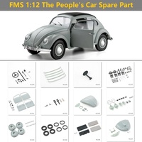 FMS ROCHOBBY 1:12 The People's Car Spare Part Wheel Hub Front Rear Seat Set