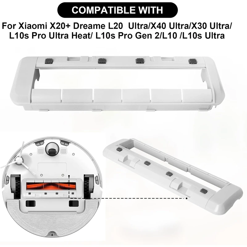 فرش إعلانية رئيسية غطاء خلفي للدريمة ، ملحقات المكنسة الكهربائية ، L10s Pro ، حرارة فائقة ، X40 Ultra ، X30 Ultra ، X20 +