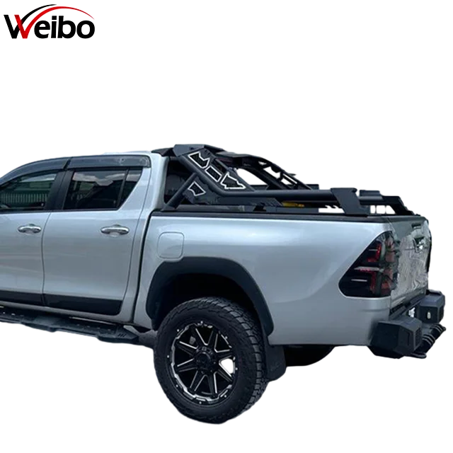 

Pick up Truck Off Road 4X4 Car exterior Accessories Stainless Steel Sport roll bar nissan Navara frontier Np300 D22 D40 custom