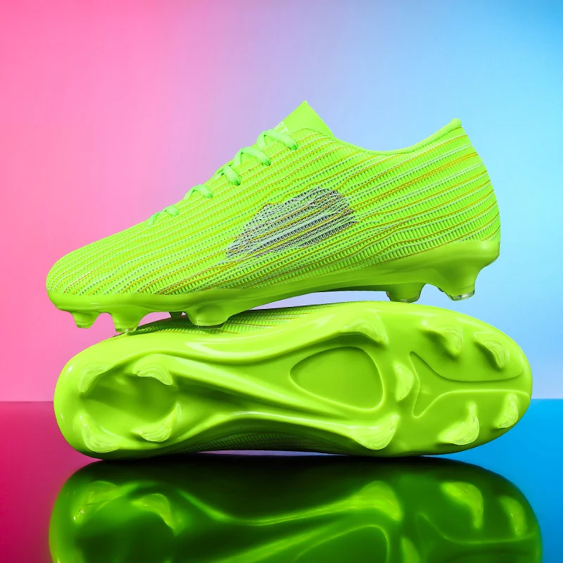 

Men Soccer TF Cleats Breathable Non-slip Football Boots Artificial Grass Outdoor Training Sports Sneakers Unisex Adults Youth