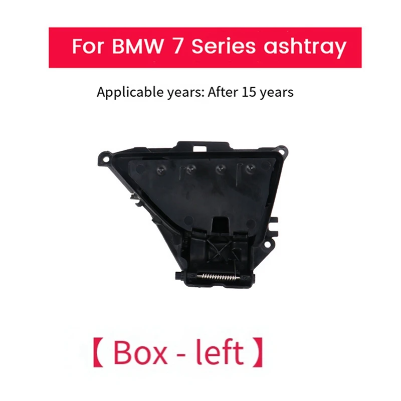 Left Rear Door Ashtray Case 51427398885 For BMW 7 Series G11/12 16-22 745EX 730 740 750 M760 Parts Car Door Ashtray Cover Box