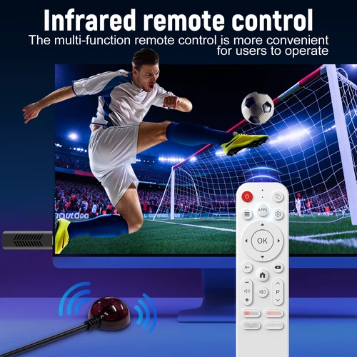 Imagen 2 del producto Velec TV Stick Android 14 4K Streaming WiFi de Doble Banda para Netflix YouTube Reproductor Multimedia Portátil Premier HD Smart TV Stick