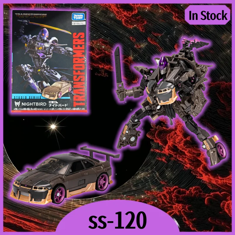 

[In Stock] Transformation Toys SS Series SS120 SS-120 NIGHTBIRD Japanese Version Individual Number Articulated Action Figure Toy