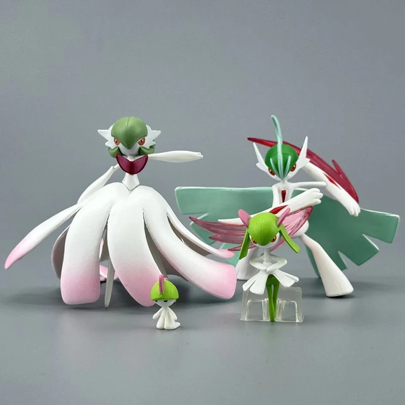 Bkm Pet Elf الرسوم المتحركة المحيطة المشهد الحلي Gardevoir مجموعة تطورية الشكل الحلي أنيمي مروحة هدية #4