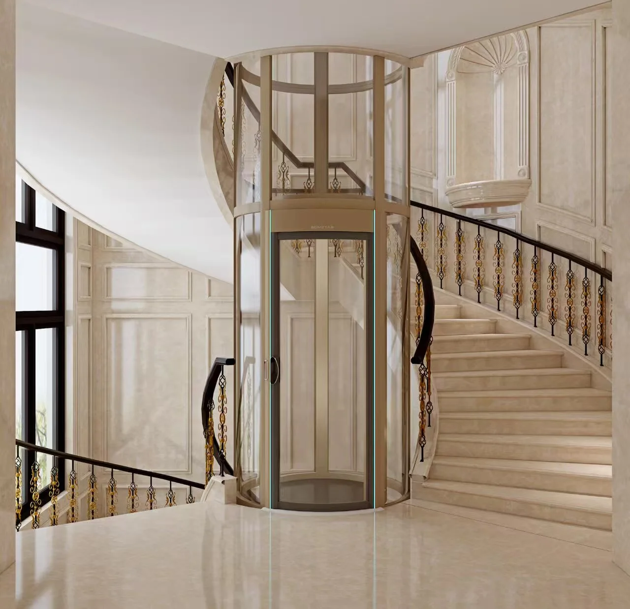 Factory Direct Wholesale Electric Stair Lift for Home and Commercial Passenger Use
