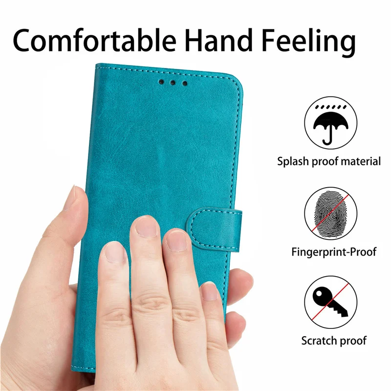 Leather Flip Case on for Tecno Spark 20 10 Pro Plus 20C 10C Camon 20 30 Pova 6 5 Pro Go Case Magnetic Wallet Book Stand Cover