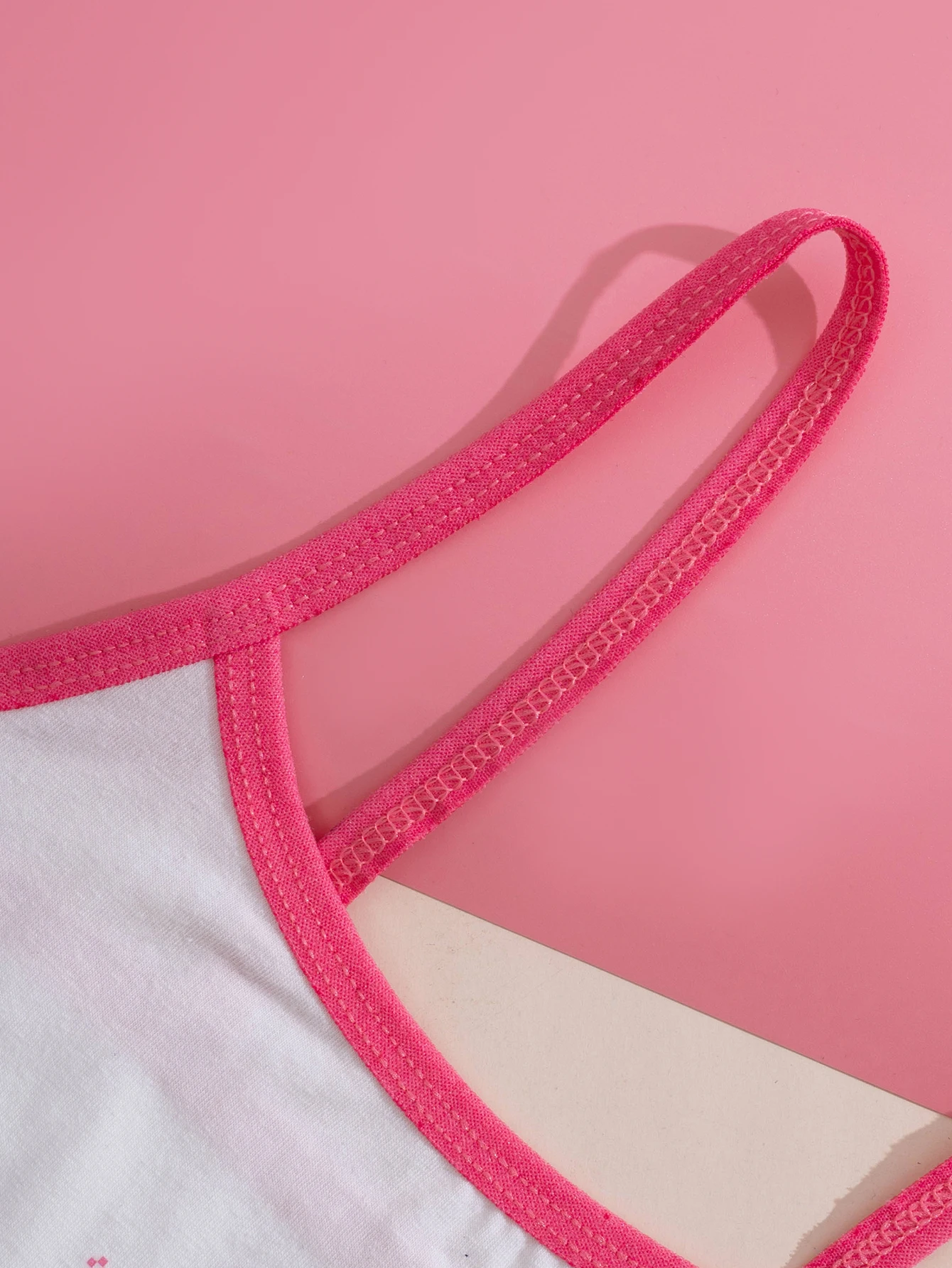 6 Stück Trainings-BHs für Mädchen, Mädchenunterwäsche, kleine Westchen, bequem, schlicht und modisch, mit herzförmigem Muster. – Detail 4