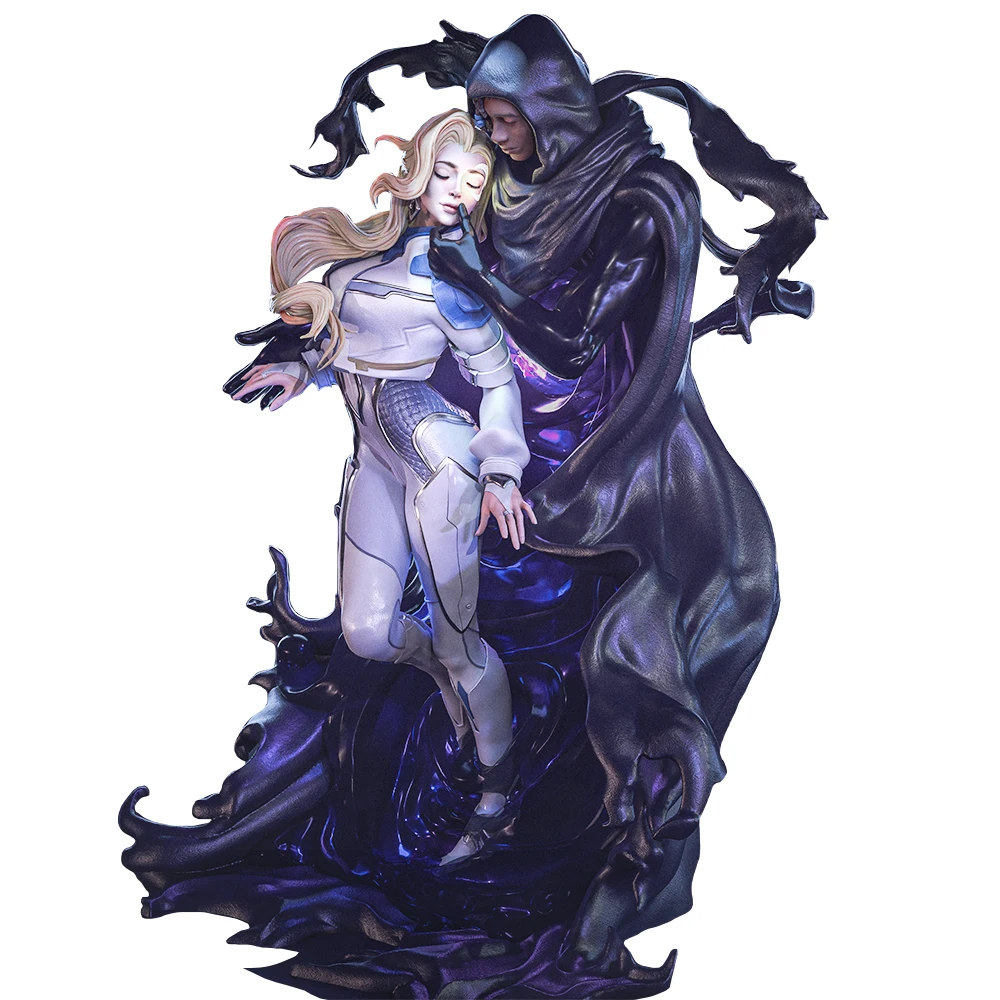 Assassino vintage fai-da-te in resina non verniciata 1:18 con mantello e pugnale - A930 da collezione