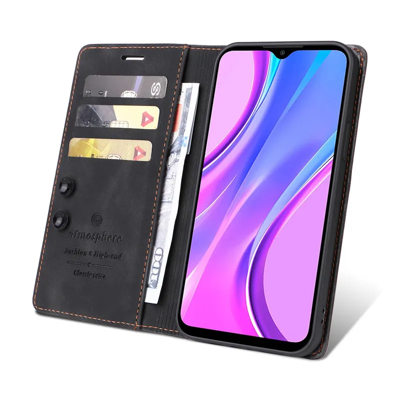 Wallet Flip Case on For Xiaomi Poco X3 Pro M2 C3 M3 F3 C31 PocoX3 NFC Cover Cases Magnetic Leather Stand Phone Protective Bags