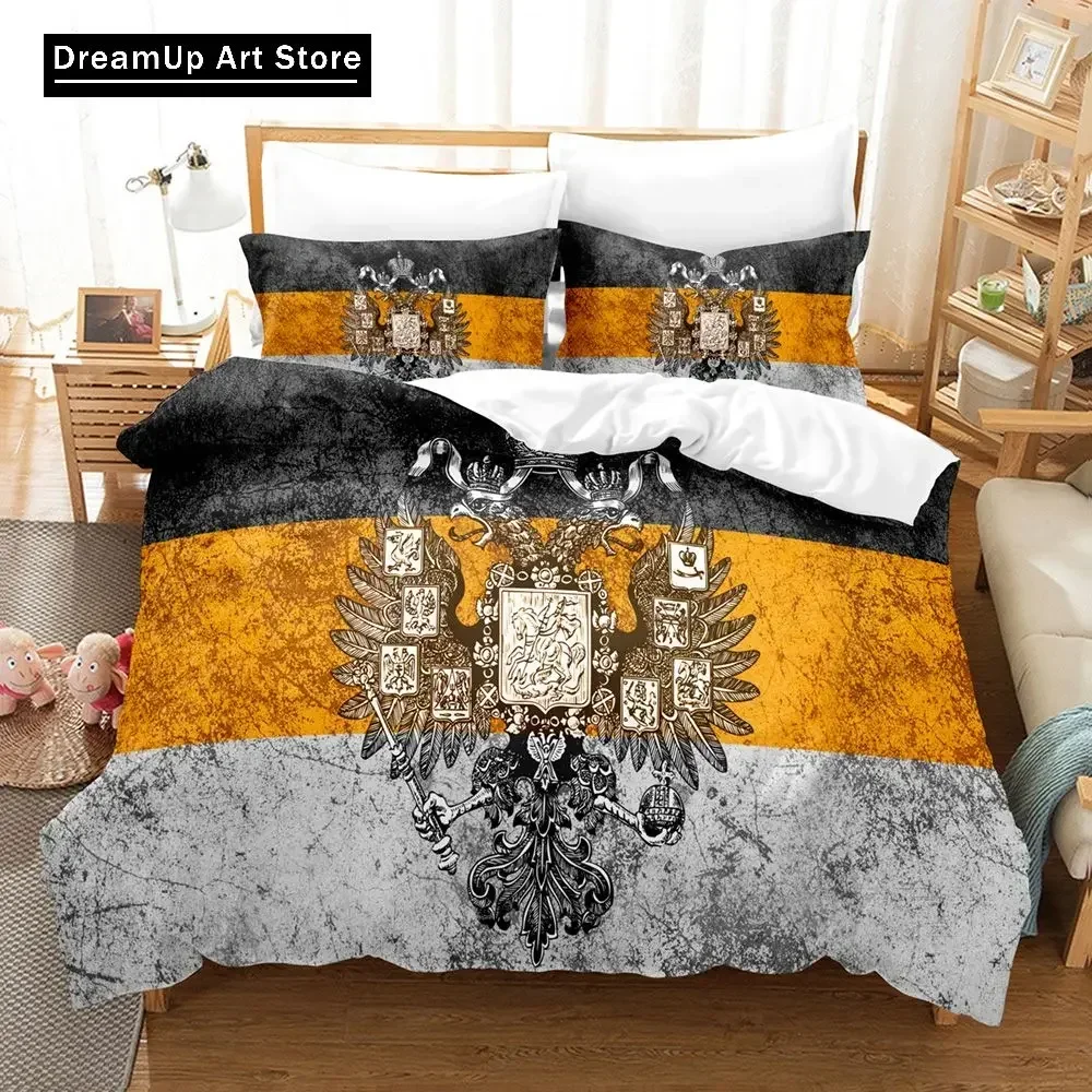3D Print Fashion Russian Flag Bedding Set Single Twin Full Queen King Size Russian theme Bed Set Bedroom Duvet cover Sets