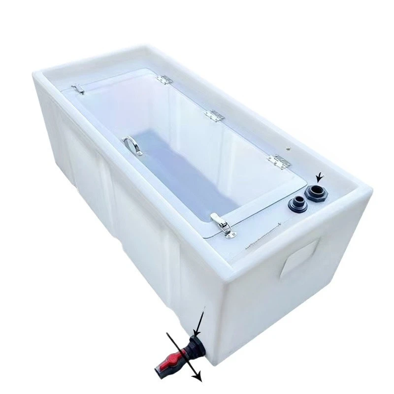 

Car live fish box, transportation, wild fishing, horizontal handle flip, large fish bucket
