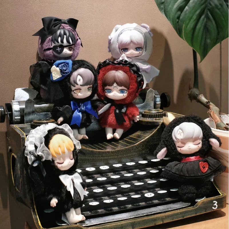 

Коллекционная фигурка Лилит в стиле кавай-аниме, игрушка-кукла, подвеска для рюкзака, темный готический стиль, подарки на фестиваль