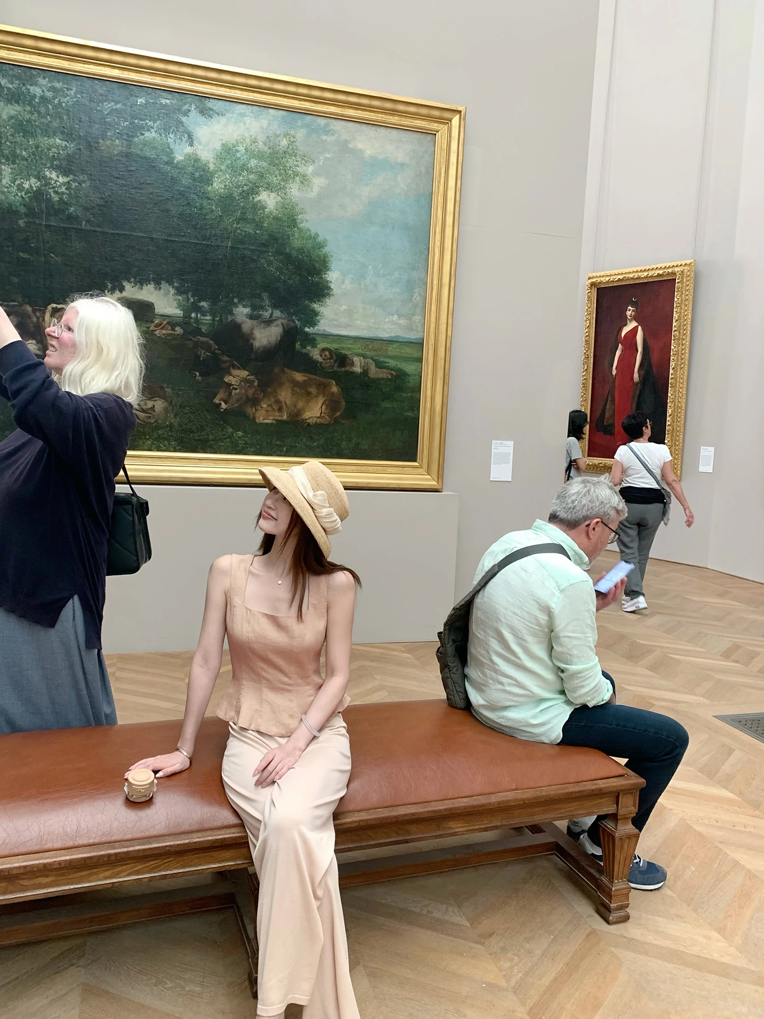 

Madofit Parisian Old Testament Petal Hem Linen Square Collar Top Cinnamon Pink Bla Apricot id Women's Korean Sle irt