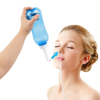 Waterpulse Nasal irrigator Nasal Wash Bottle Rhinitis Cleaner Sinusite Nose Cleans Rinse Children Adults Avoid Allergic Neti Pot