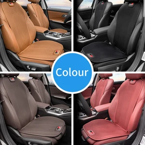 Car Ice Silk Seat Cover, Frente e Almofada Traseira, Protector Pad para Toyota GR, Gazoo Esporte de Corrida, C-HR, RAV4, Avensis, Prado, Prius 8 principais vendas toyota c hr capa banco - №2