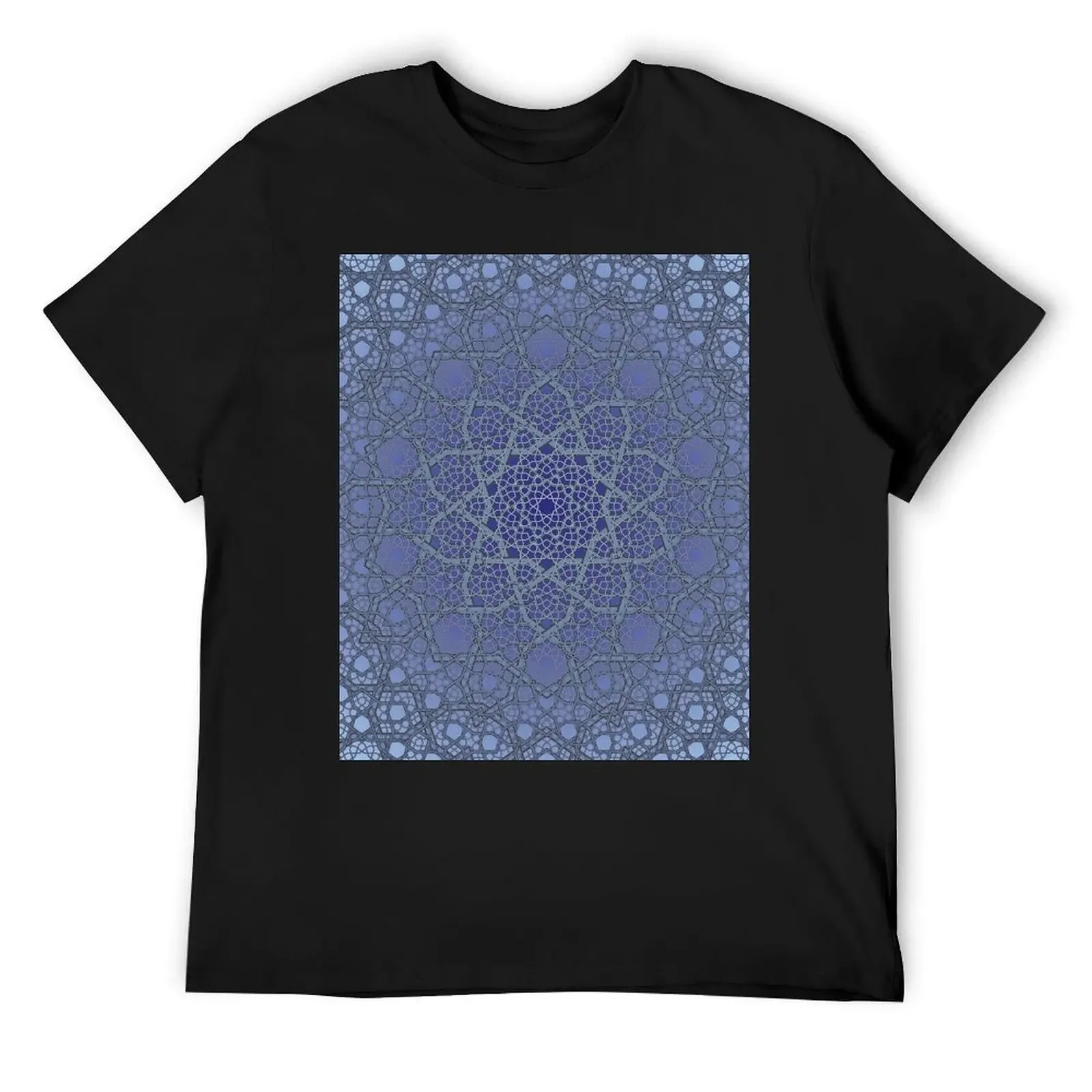 

Fatty Star Flower Three Layer - Textured T-Shirt man t shirt summer tops boys whites mens t shirts