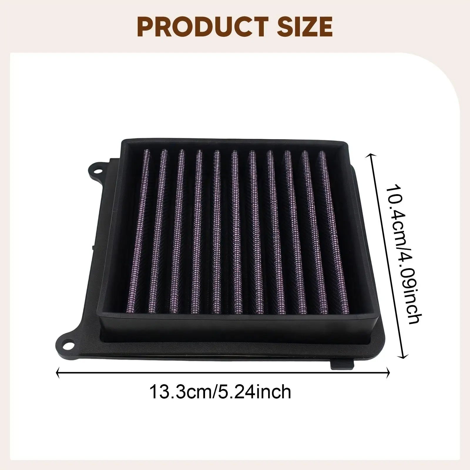 Air Cleaner Accessory Motorcycle Premium Washable High Performance Replacement for Crf1100 2020-2025