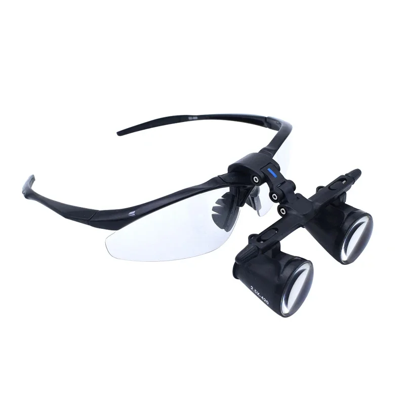 

GREATLH 2.5X/3.5X Galilean Medical Magnifier One-way Spiral Magnifying Glass Dental ENT Microsurgery Instrument