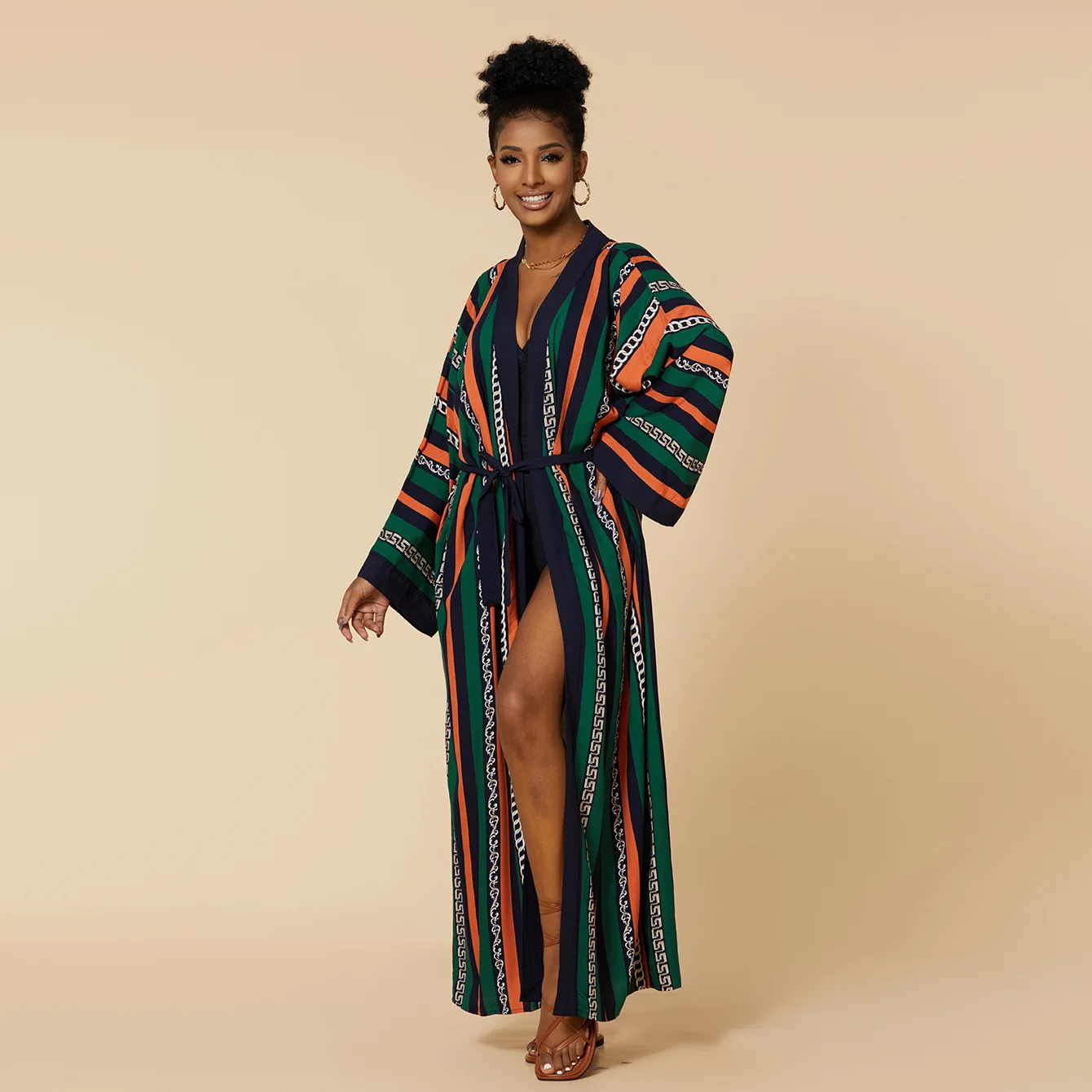 زيبرا طباعة بيكيني Cover مثير الجبهة المفتوحة الصيف فستان قفطان النساء ملابس الشاطئ بدلة السباحة التستر