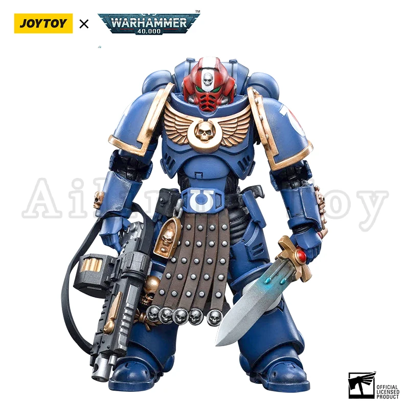 

JOYTOY 1/18 Action Figure 40K Intercessor Veteran Sergeant Brother Aeontas Anime Military Model Free Shipping