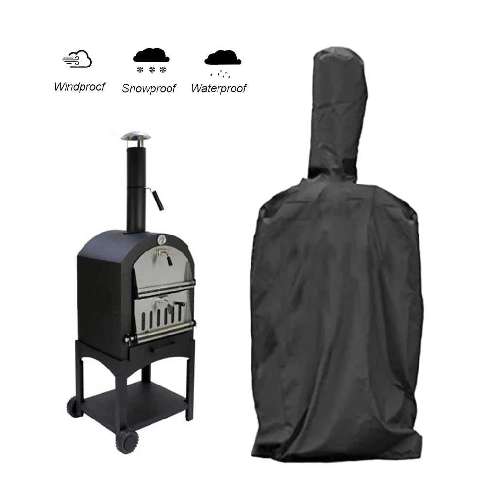 1PC Pizza Oven Protection Cover Garden Furniture Dust Cover Waterproof Covers For Outdoor Patio Furniture Kitchenware U3