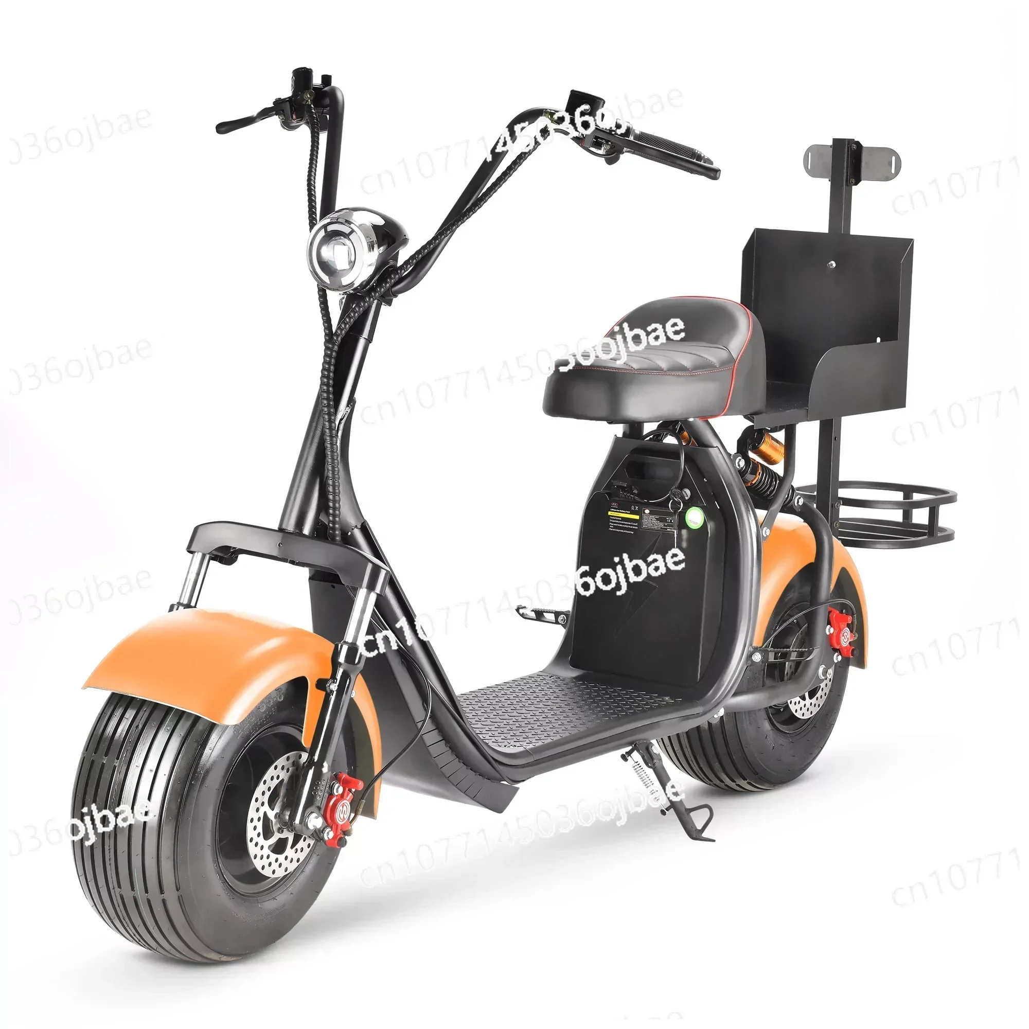 2000w Electric Golf Scooter 2 Seat Fat Tire Golf Carts Electric Motorcycle