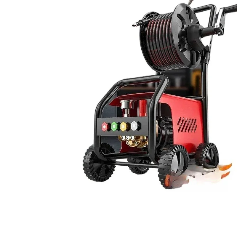 

High pressure cleaner High power 220V car washing machine Household floor washing multi-function pressurization