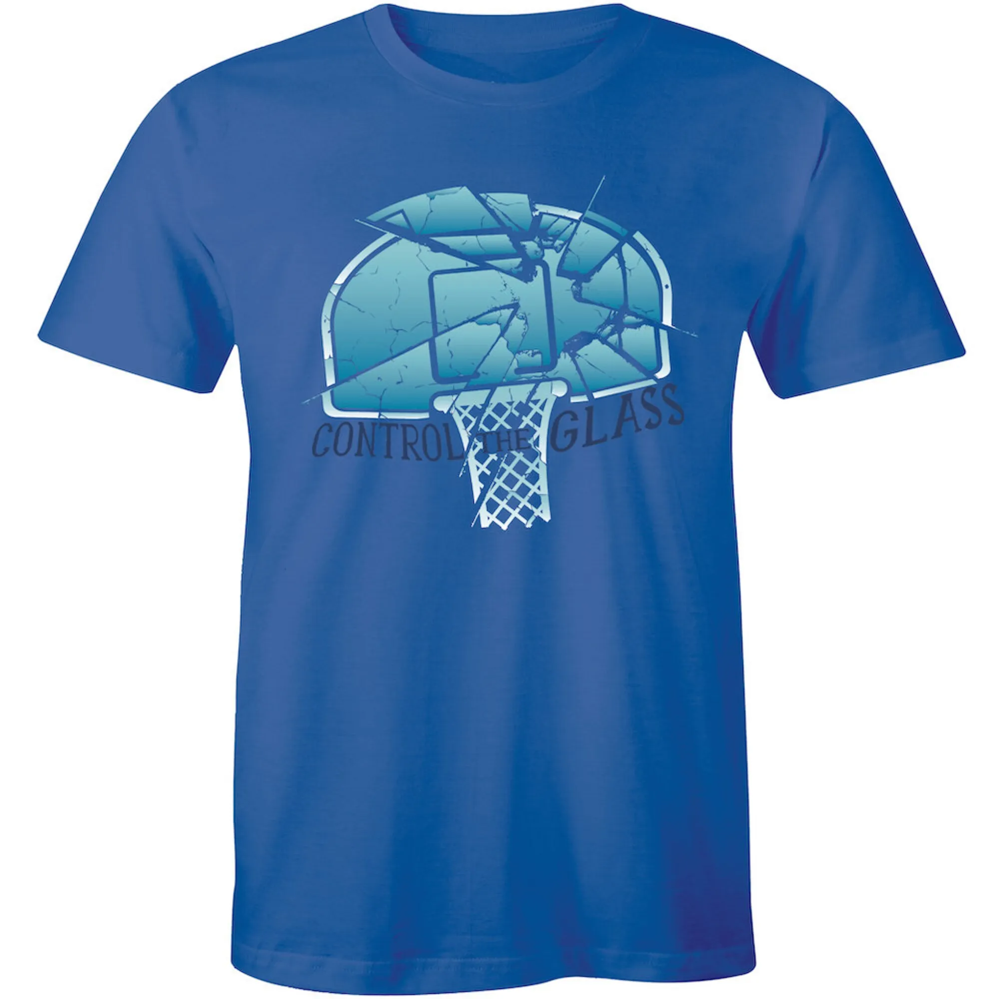 Basketball Athletic Designer Control the Glass Men T-shirt Outdoor Sports Game