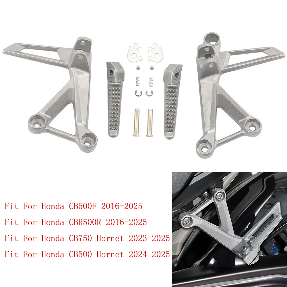 

Кронштейн подножки заднего пассажира, подходит для Honda CB500F CBR500R 2016-2025