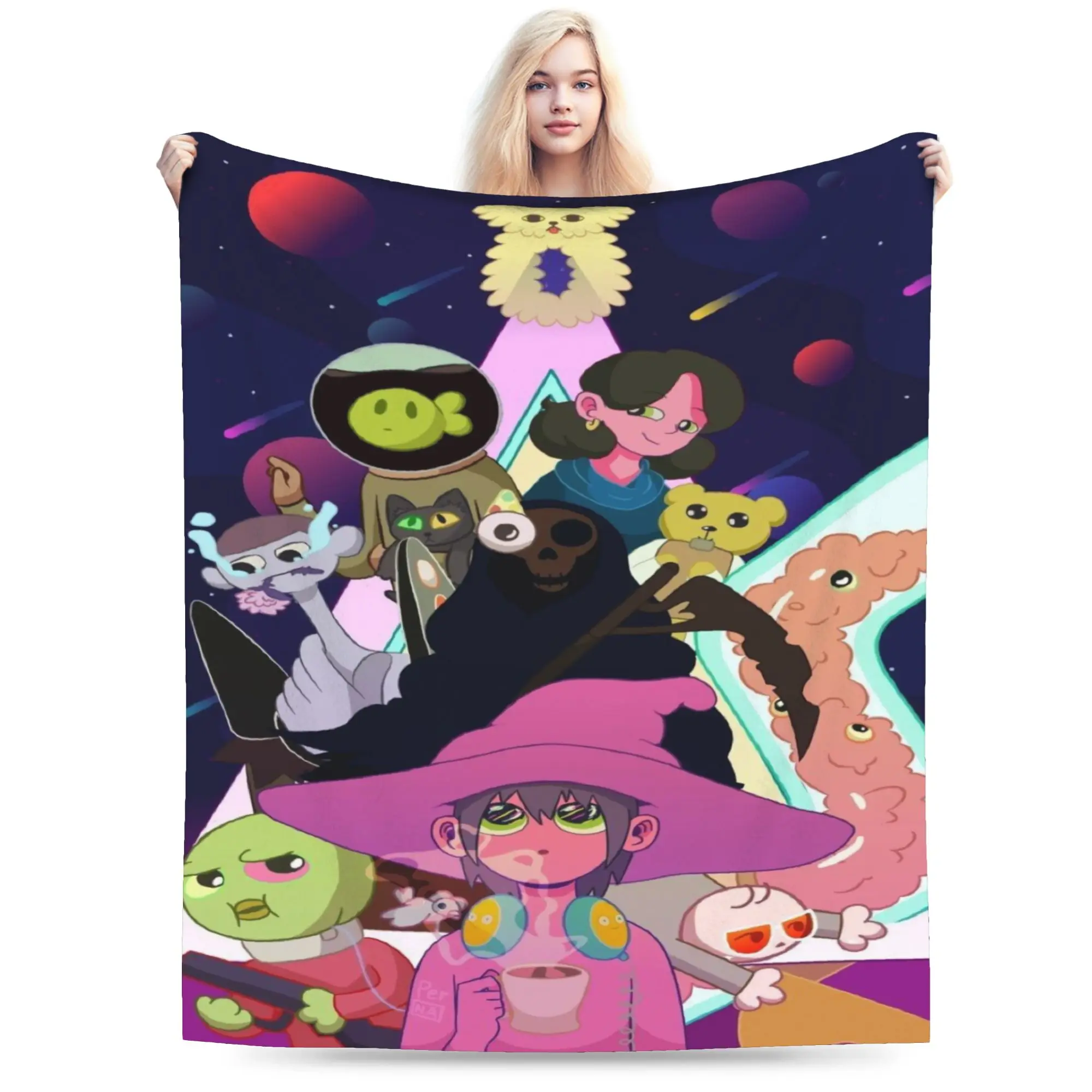 Midnights Gospes Accessories Blanket Lightweight Thin Fleece  Throw Blanket Comfortable Bedspreads
