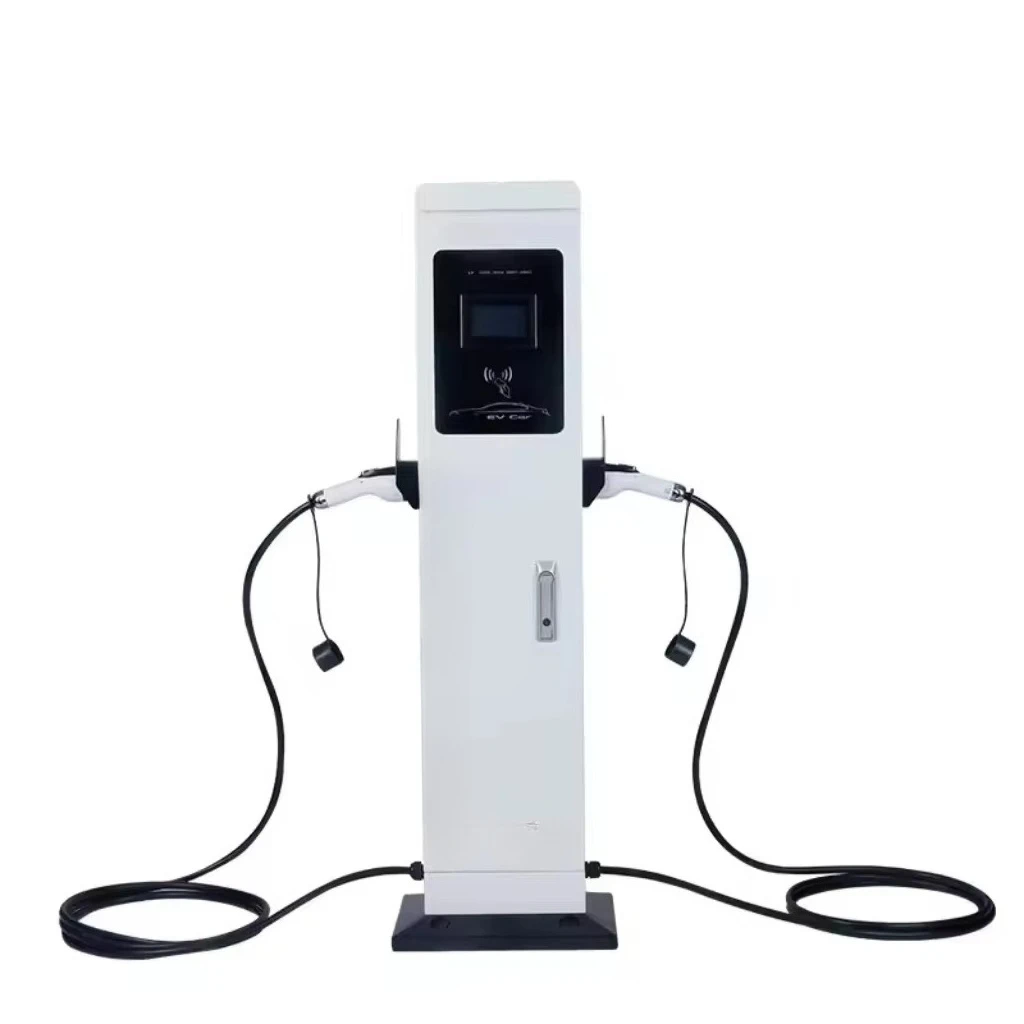 22kW Fast Charging Station Floor-Standing EV Wallbox Power Supplies for Electric Vehicles Commercial Charging Solution