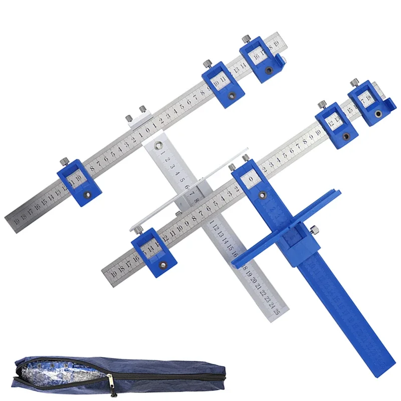 2025 أداة تهزهز أدوات النجارة - دليل قالب الحفر لأدوات تركيب مقبض الباب والدرج #6