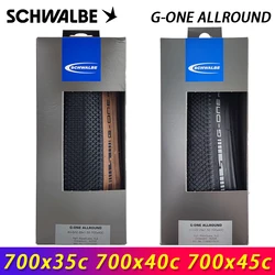 SCHWALBE Original G-ONE ALLROUND 700x35c/40c/45c Tubeless Folding Tire for Multi-Purpose Road Gravel MTB Bike Cycling Parts