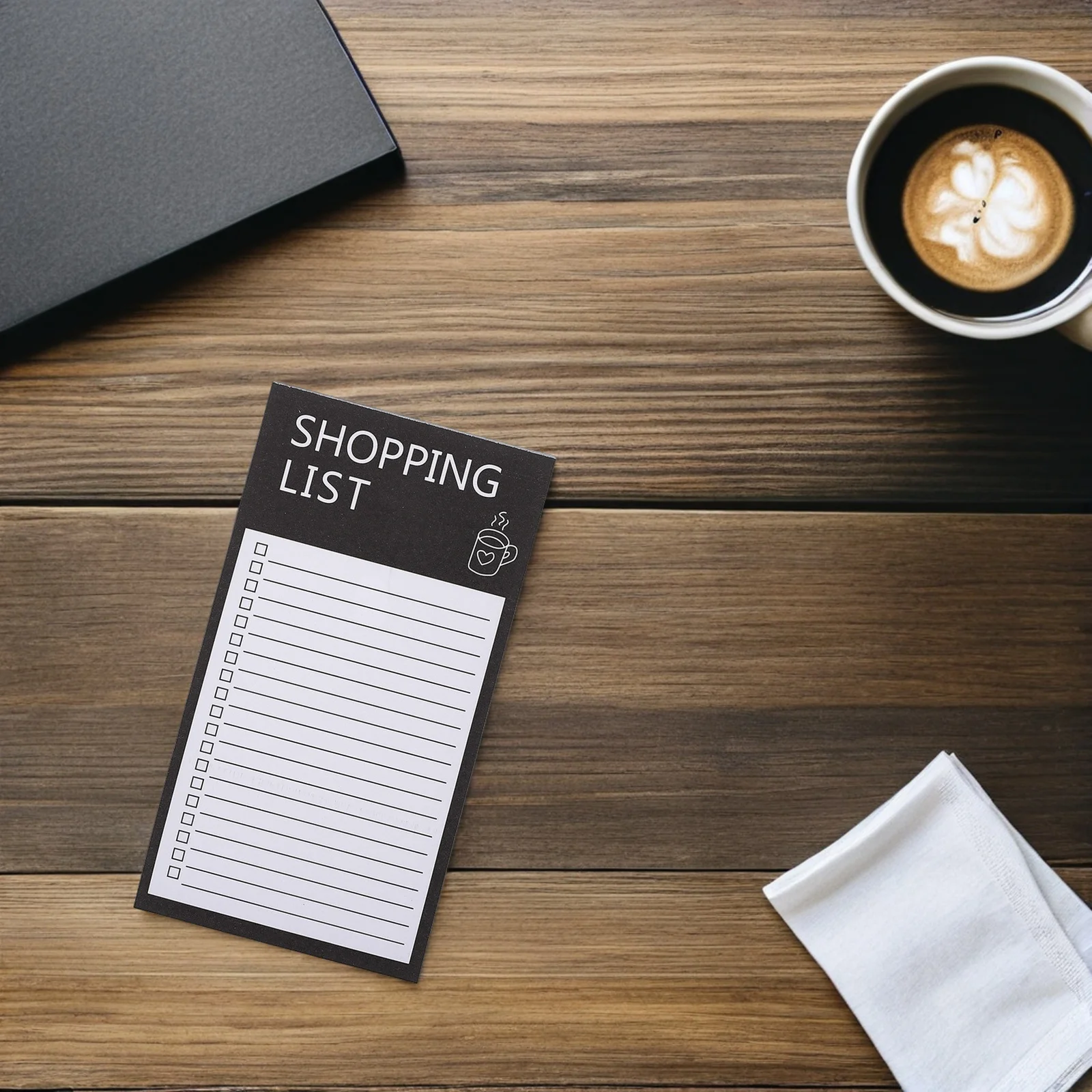 Magnetic Notepad for Fridge Thick Paper Practical Grocery List Magnet Pad Fridge Memo Pad Convenient Note Pads