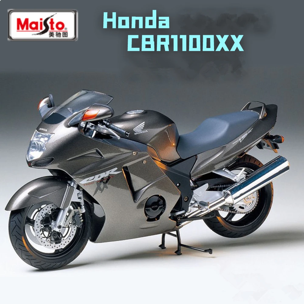 Maisto 1:18 HONDA CBR1100XX Alloy Racing Motorcycle Model Simulation Diecast Metal Street Sports Motorcycle Model Childrens Gift