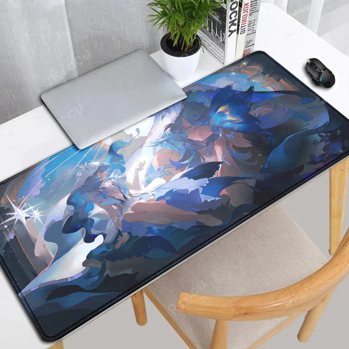 

The Shorekeeper Wuthering Waves game mouse pad Game Laptop Play Mat 40x90 Extra Large Kawaii Anime mousepad Gaming Accessories